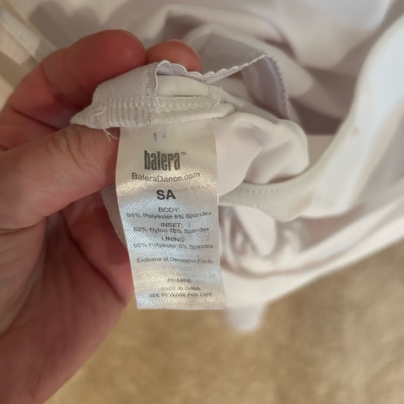 Weissman Balera White Islands Lyrical or Contemp Costume Adult Small (AS) - Picture 4 of 4